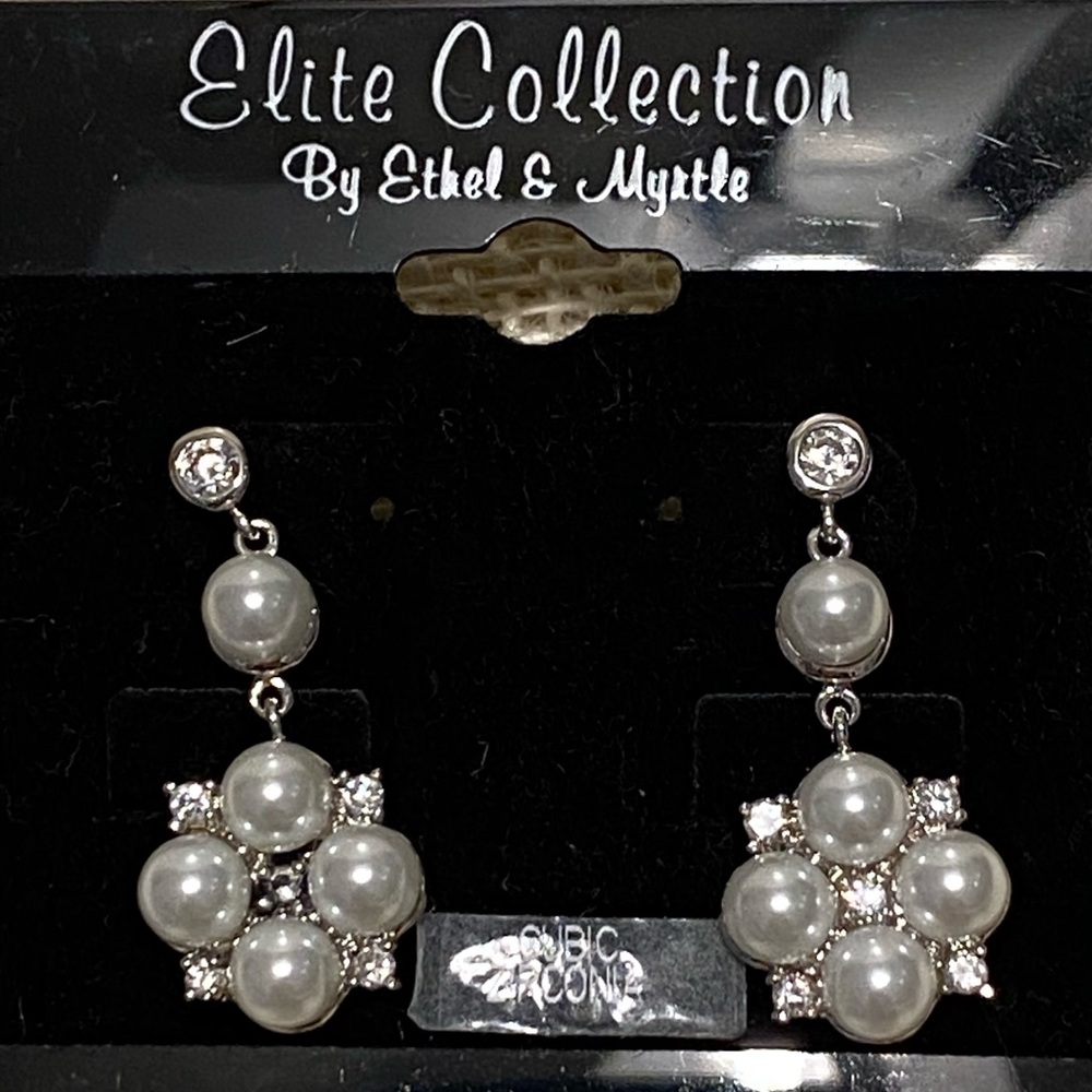 New Elite collection cubic zirconia earrings